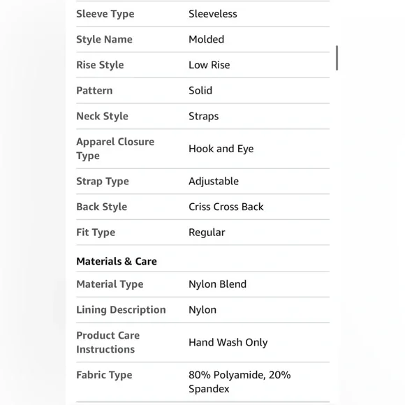 RELLECIGA Women's Underwire Bikini Top XXL
G19 - Picture 7 of 10